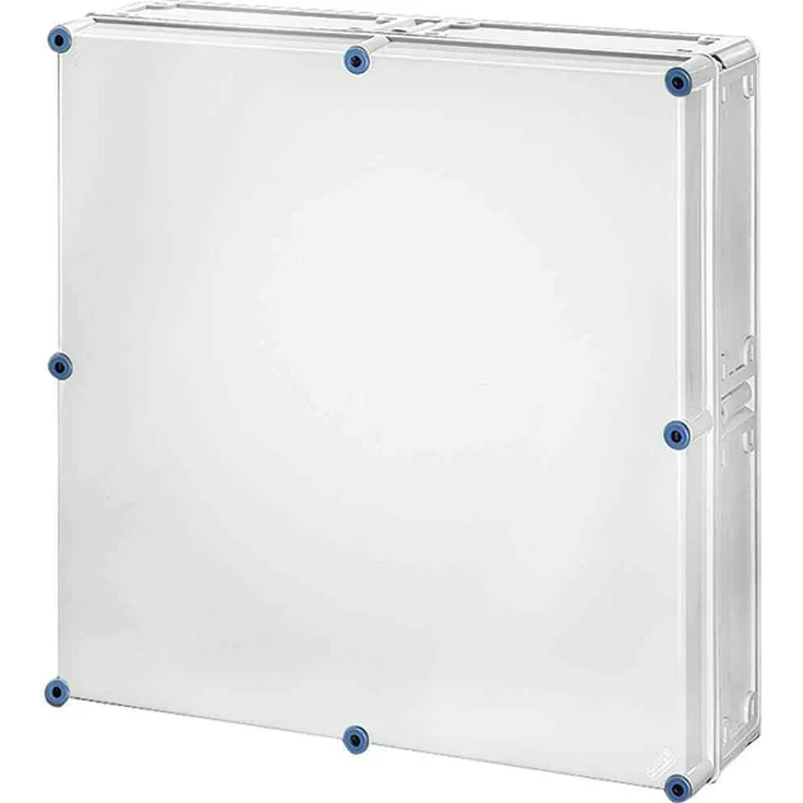 Hensel 2000013 Leergehäuse Mi 0801, Kunststoff Verteilerschrank IP65, grau, 600x600x170 mm