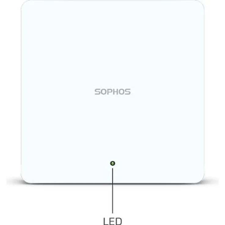 Sophos AP6 420E, Plenum-rated Tri-Band Access Point, Wi-Fi 6 (802.11ax), bis zu 2400 Mbit/s, PoE-fähig, inklusive Montagehalterung