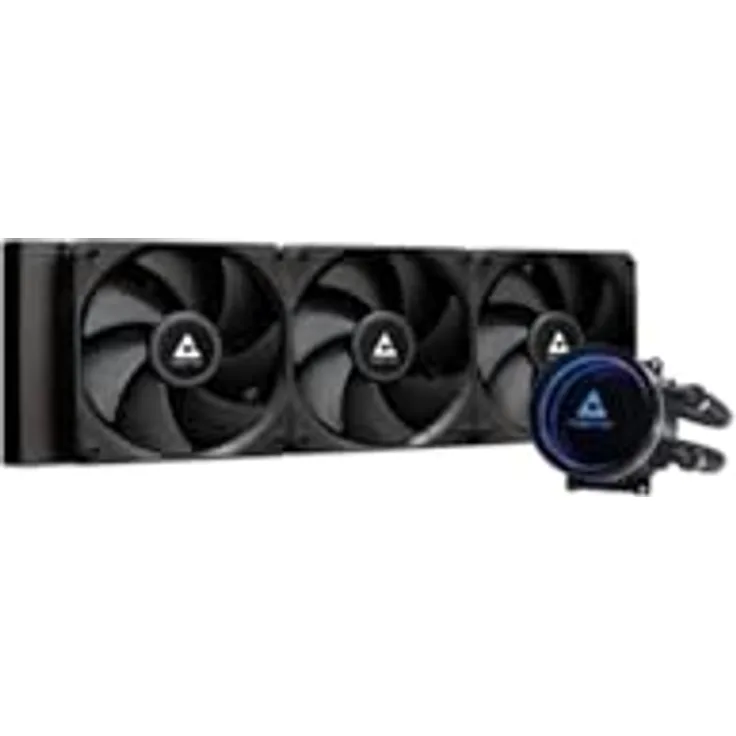 Chieftec ICEBERG 360 DARK, All-In-One CPU Wasserkühler mit Infinity-Mirror ARGB und 360 mm Radiator, Schwarz