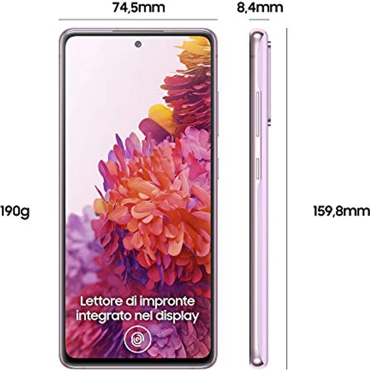 Samsung Galaxy S20 FE 5G LIGHT VIOLET, 128GB – Bild 2