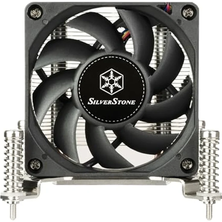 Silverstone SST-AR10-1700 CPU-Kühler, Server Kühler für Intel LGA 1700, 3 Heatpipes, 70-mm-Dual-Kugellager-PWM-Lüfter – Bild 2
