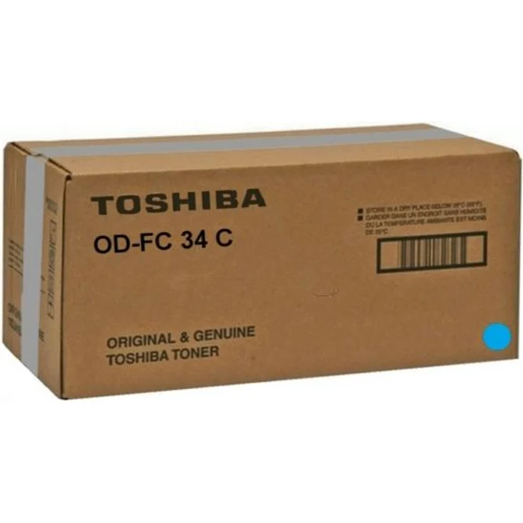 Toshiba Drum Trommel OD-FC34C ODFC34C, Cyan, Druckleistung bis 30.000 Seiten, kompatibel mit e-STUDIO 287cs, 347cs und 407cs