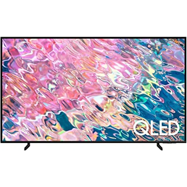 Samsung QE-50Q60B QLED-Fernseher, 43 Zoll, schwarz, UltraHD/4K, Triple-Tuner, LAN, WLAN, Quantum HDR – Bild 1