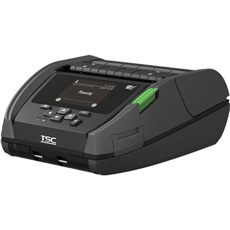 TSC Alpha-40L, Tragbarer Etikettendrucker mit USB-C, BT, WLAN, NFC, 203dpi, Schwarz