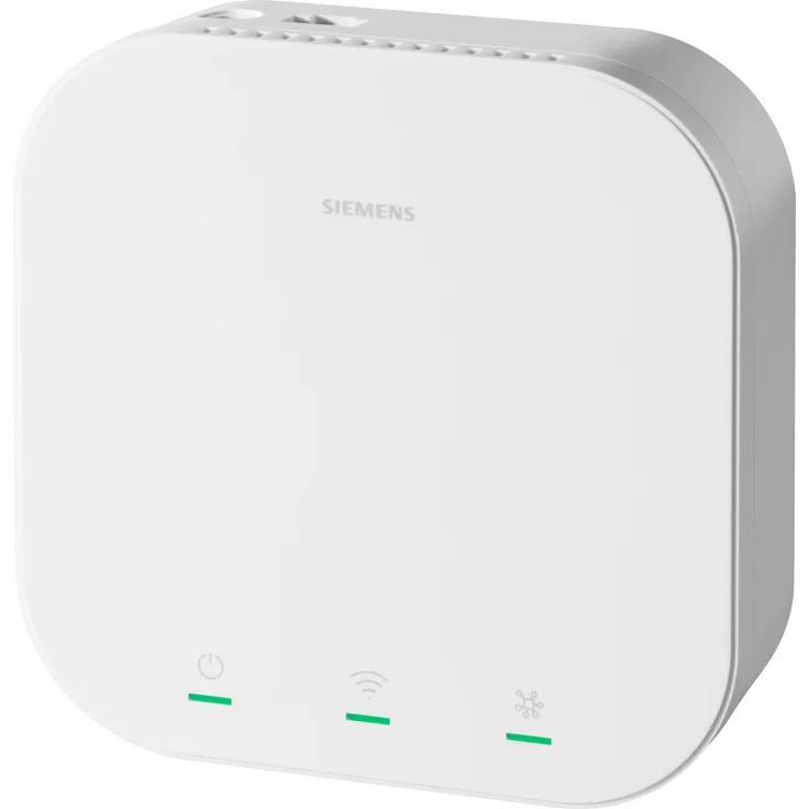 Siemens KNX IoT, Smart Home Hub mit Thread-Funkschnittstelle und Web-User Interface für einfache Inbetriebnahme, weiß
