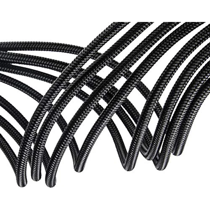 Silverstone SST-PP07E-MBB - Netzteil-Verlängerungskabel 30cm Motherboard 24pin auf 24pin, schwarz – Bild 3