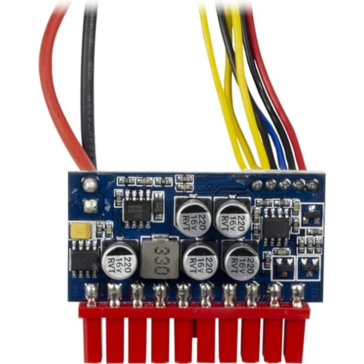 Inter-Tech Adapter MINI-ITX PSU 120W REV. 2, kleines Netzteil ohne Netzteil, Überspannungsschutz, Abmessungen 4,7 x 3,5 x 1,8 cm – Bild 3