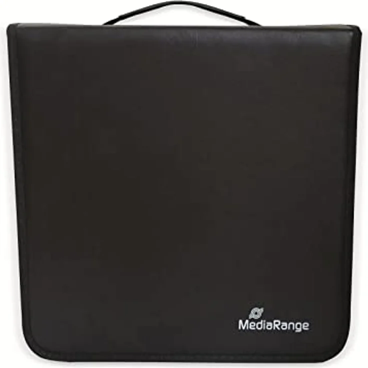MediaRange Archivierungsmappe für 200 Discs, Kunstleder, schwarz – Bild 2