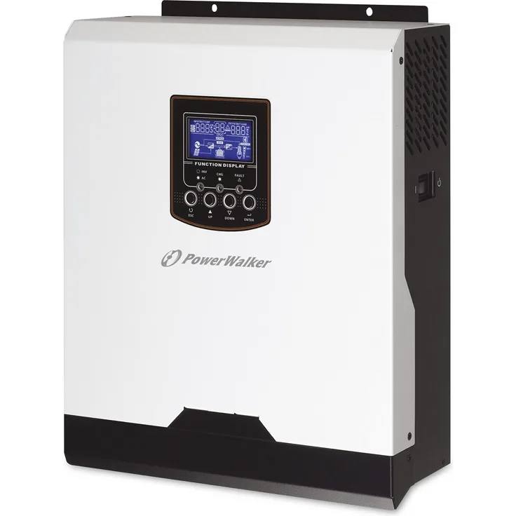 Powerwalker Inverter 3000 PWM, Multifunktions-Wechselrichter/Ladegerät (3 VA, 3000 W, Line-Interaktiv USV)