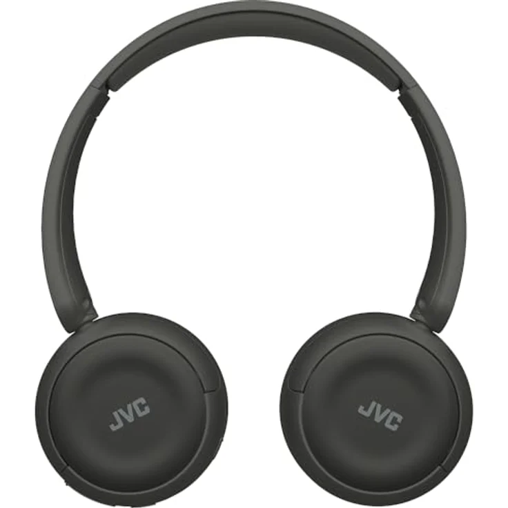 JVC HA-S59W-B, Wireless Kopfhörer mit 50 Std. Akku, weichen Ohrpolstern, faltbarem Design, Bluetooth® 5.3, Multipoint, App-EQ & Mikrofon – Matt Schwarz – Bild 2
