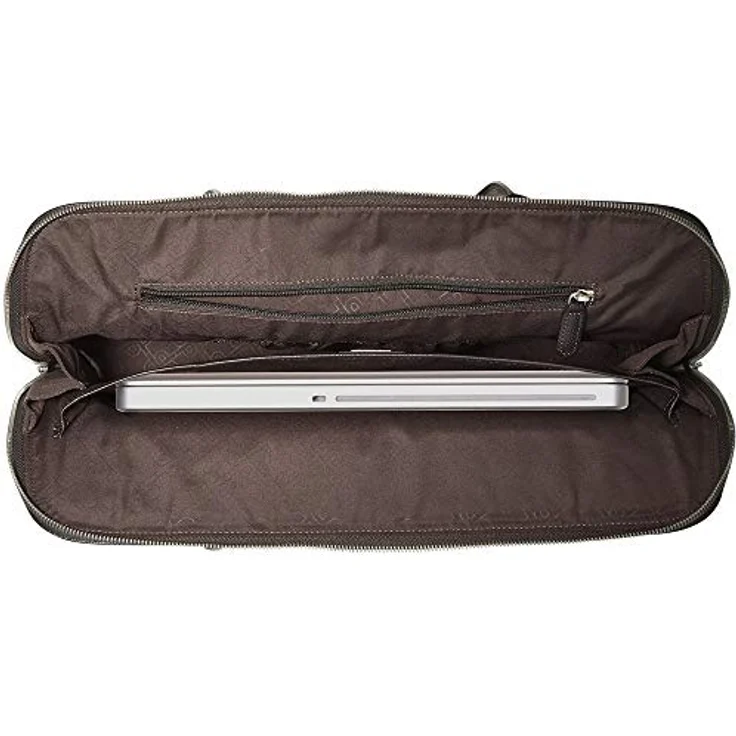 Picard Shopper Milano, eleganter Business-Shopper aus strukturiertem Rindsleder für Laptops bis 15 Zoll, schwarz – Bild 5