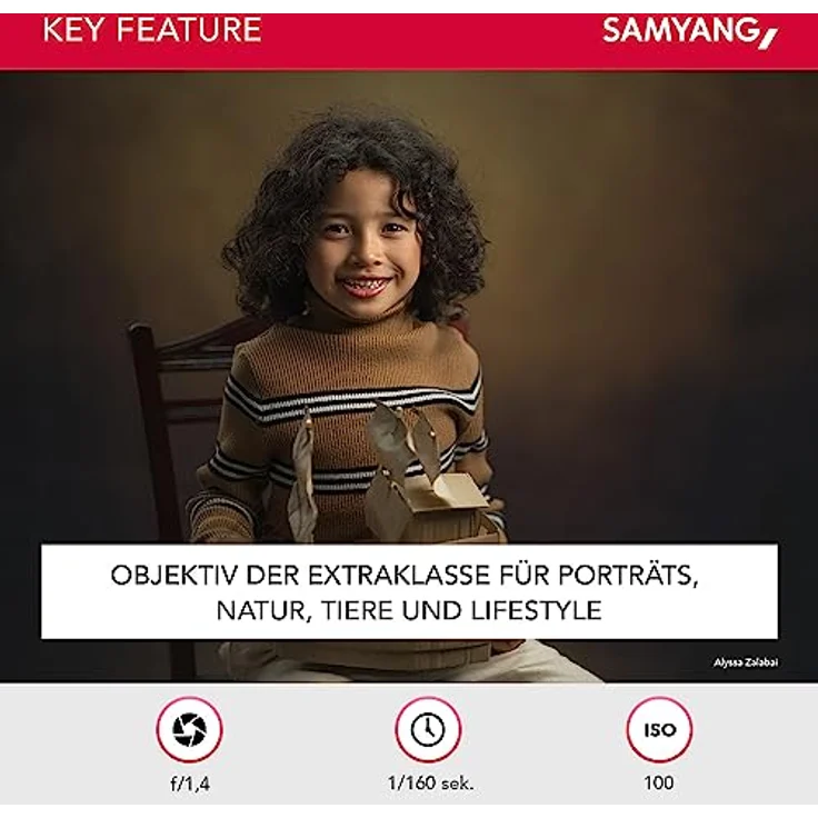 Samyang AF 85mm F1,4 II FE für Sony E – Autofokus Vollformat & APS-C Portait Festbrennweite für spiegellose Systemkameras Alu Gehäuse Wetterschutz Objektiv – Bild 5