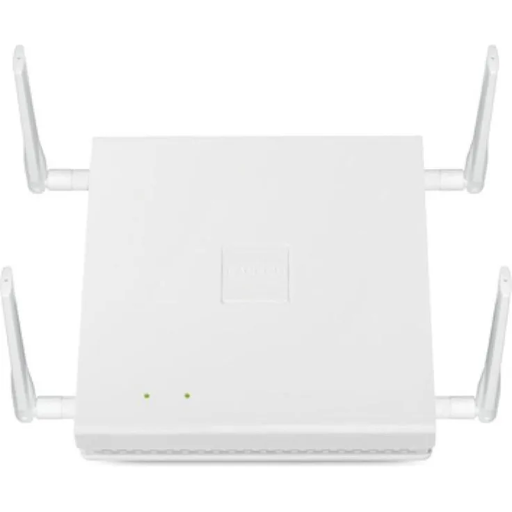 Lancom Systems LANCOM LX-6212 (EU), Access Point mit Wi-Fi 6, 1200 Mbit/s, Dual Concurrent WLAN, 2x2 Multi-User MIMO, 4 flexible Rundstrahlantennen, PoE+
