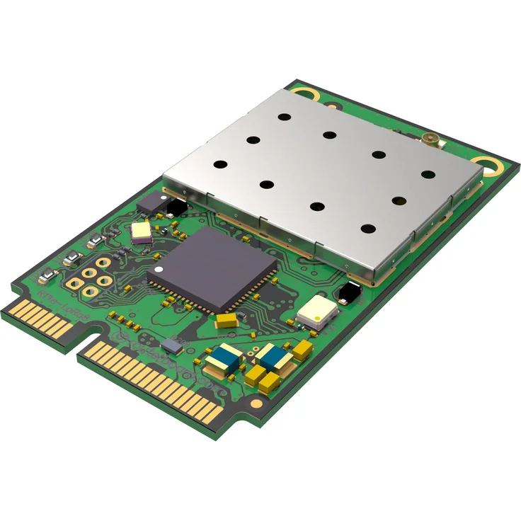 MikroTik R11e-LoRa8 miniPCI-e LoRa-WAN Konzentrator Gateway Karte, 863-870 MHz, 8 Kanäle, grün