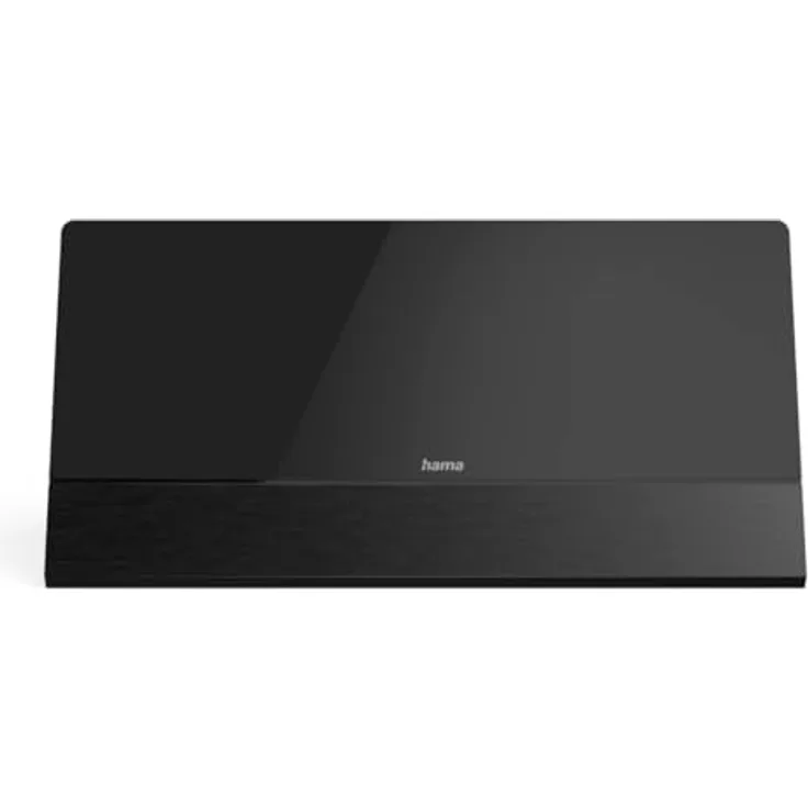 Hama 221084 Premium DVB-T2 Zimmerantenne, Empfangsbereich 87.5 - 1479.5 MHz, Schwarz, versandkostenfrei