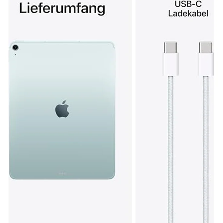 Apple iPad Air 13 (M4, 2026) WiFi + Cellular, 1TB, Blau, 33 cm (13 Zoll) mit Liquid Retina Display und 5G Unterstützung – Bild 6