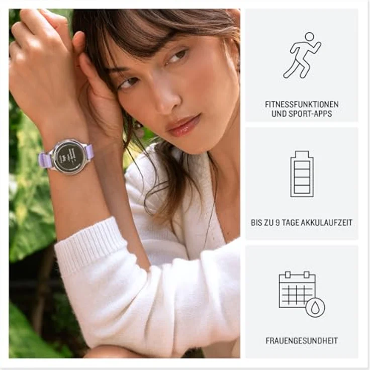 Garmin Lily 2 Active Smartwatch mit integriertem GPS, elegantes Design in stilvollem Schwarz – Bild 3