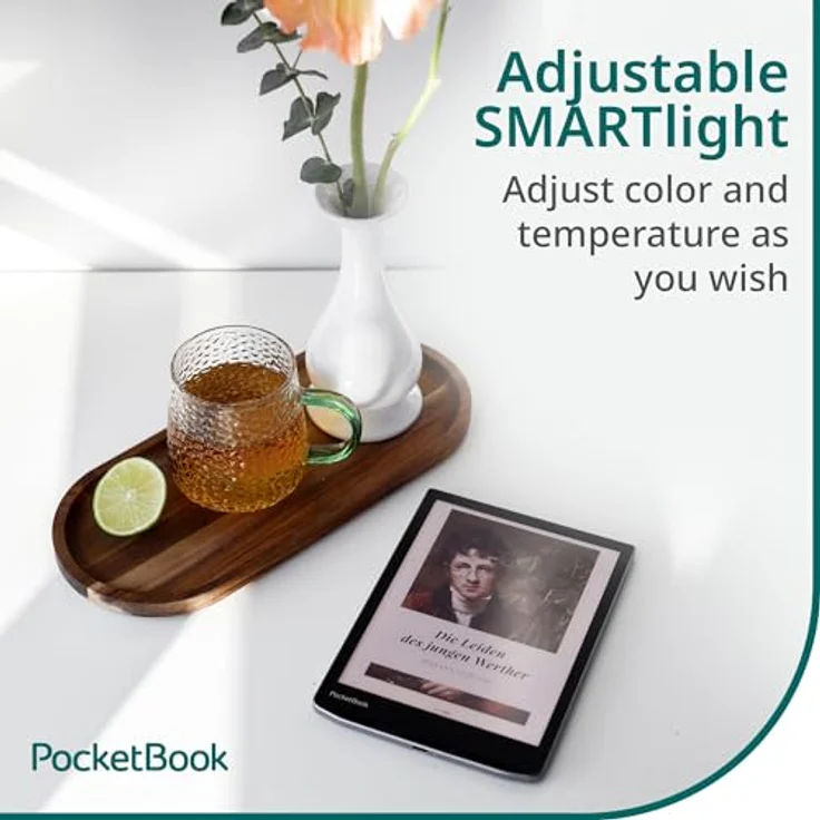 PocketBook Ebook InkPad Eo 10 3 E-Ink Kaleido 3 64GB WI-FI Mist Gray, E-Book-Reader mit Kaleido 3 Technologie – Bild 5
