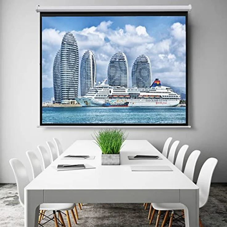 Celexon ivolum Rolloleinwand 240 x 180cm,Leinwand Format 4:3, Heimkino Leinwand, Beamerleinwand,3D L – Bild 6