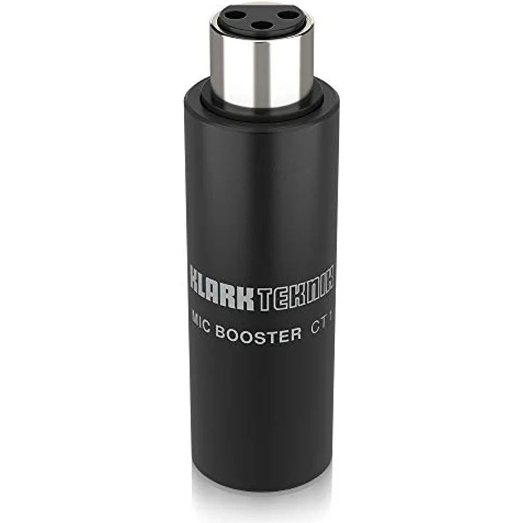 Klark Technik MIC BOOSTER CT 1, Kompakter dynamischer Mikrofonverstärker mit +25 dB Verstärkung, phantombetrieben – Bild 2