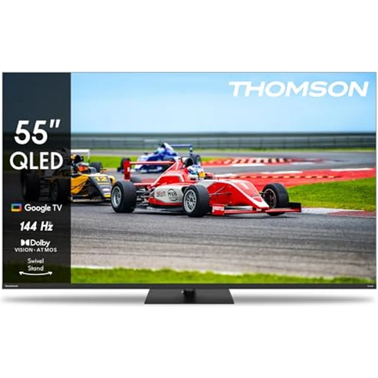 Thomson 50QG7C14, 50 Zoll QLED Pro UltraHD 4K Fernseher mit 144Hz, Google TV und Dolby Atmos – Bild 1