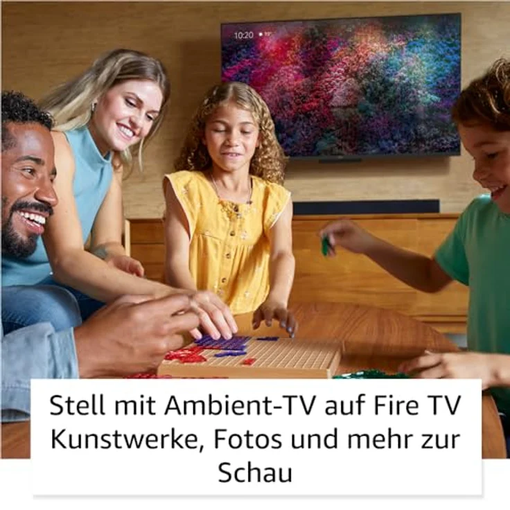 Amazon Fire TV-Omni-QLED-Serie Smart-TV mit 50 Zoll (127 cm), 4K UHD, Ambient-TV, lokales Dimmen, Sprachsteuerung mit Alexa – Bild 5