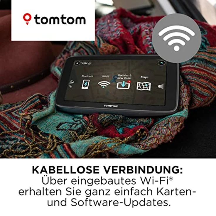 TomTom GO Basic 5", Navigationsgerät mit 5 Zoll Display, Stauvermeidung durch TomTom Traffic, Karten-Updates Europa, WiFi-Updates, schwarz – Bild 4
