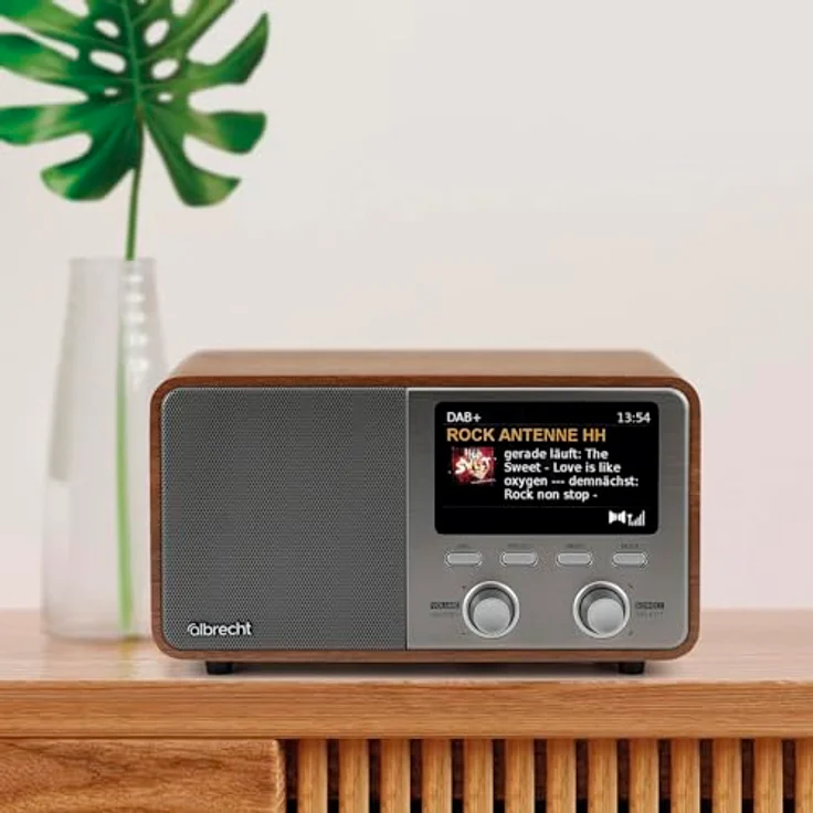 Albrecht DR 760 DAB+/UKW Radio mit ASA, digitalem Empfang, Fernbedienung und Weckfunktionen – Bild 3
