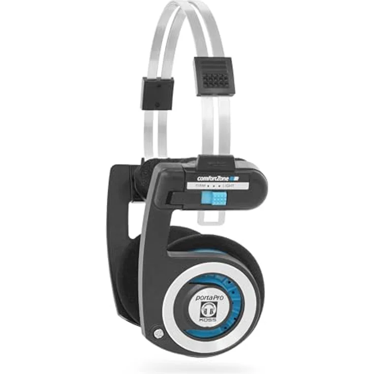 Koss Porta Pro Wireless 2.0, Bluetooth On-Ear Kopfhörer mit 20+ Stunden Akku, USB-C, Mikrofon, Schwarz – Bild 1