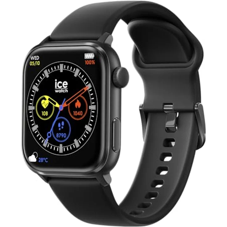 ice-watch ICE smart 2.0 - 1.96 Smartwatch, Silikonarmband, Amoled-Display in zahlreichen Farben – Bild 2