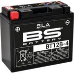 BS Battery SLA Wartungsfreie AGM Batterie BT12B-4, 12 V, sofort einsatzbereit, hohe Vibrationsfestigkeit, wartungsfrei