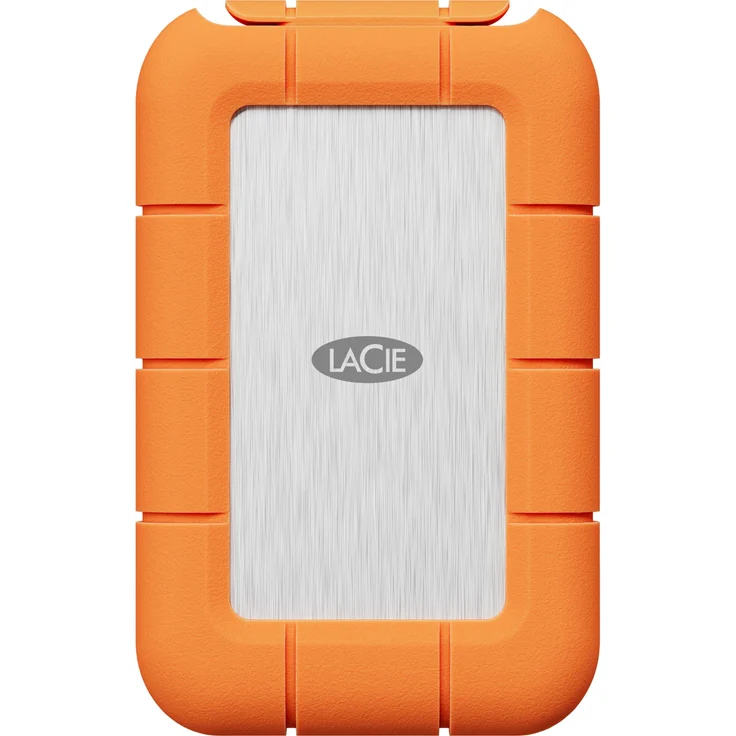 LaCie Rugged SSD4 (1 TB), Externe SSD, hohe Robustheit, orange