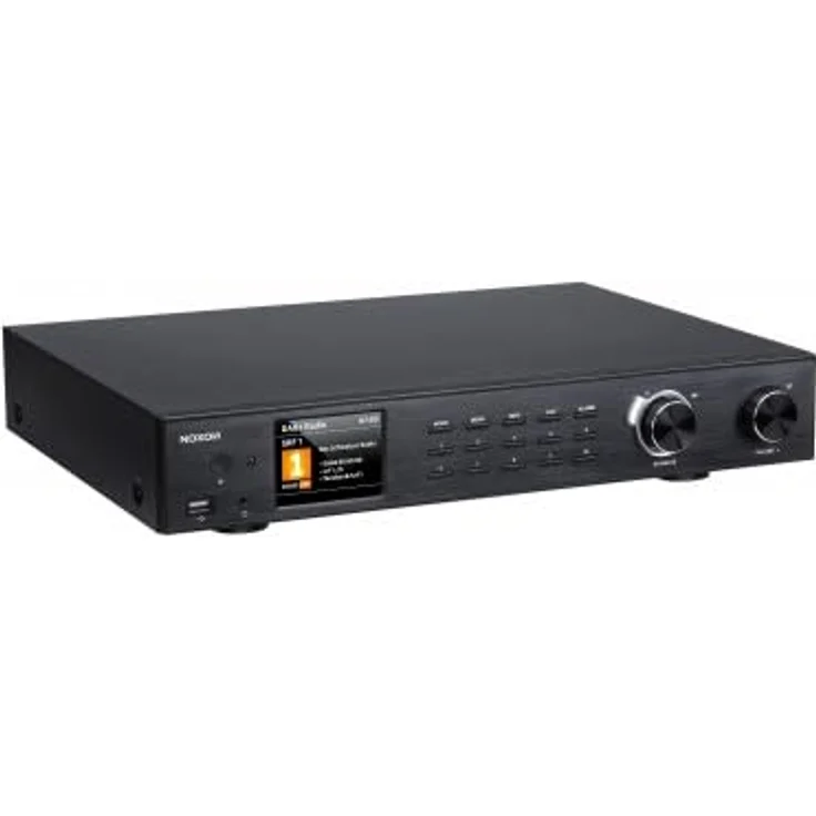 Noxon A 571 schwarz, Internetradio, DAB+, UKW Tuner, Spotify, Bluetooth, USB, LAN + WLAN – Bild 4