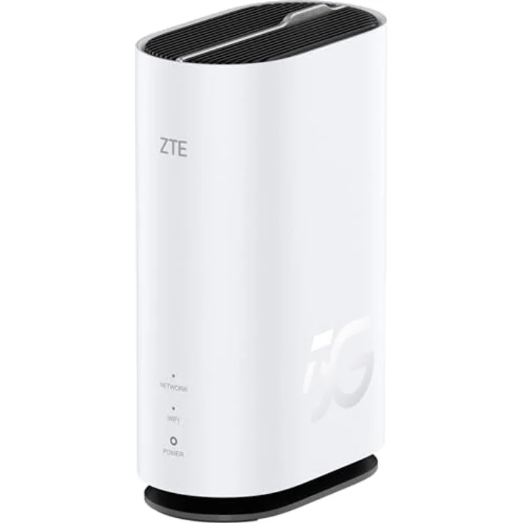 ZTE G5C 5G Modem Router, Wi-Fi 6 Dual-Band AX1800, 2 Gigabit Ethernet Ports, elegantes Design mit integrierten Antennen, Qualcomm SDX55, WPS-Taste – Bild 2