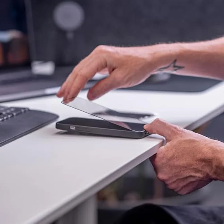 SP CONNECT Glass Screen Protector für iPhone 15 Pro, Displayschutzfolie – Bild 5