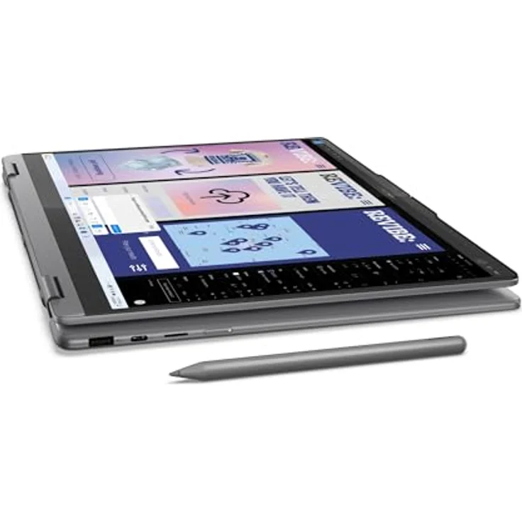 LENOVO Yoga 7i, Convertible mit 16 Zoll OLED-Display, Intel® Core™ Ultra 7 258V, 32 GB RAM, 1 TB SSD, Arc™ GPU, inkl. Lenovo Pen, Luna Grey, Windows 11 Home – Bild 4