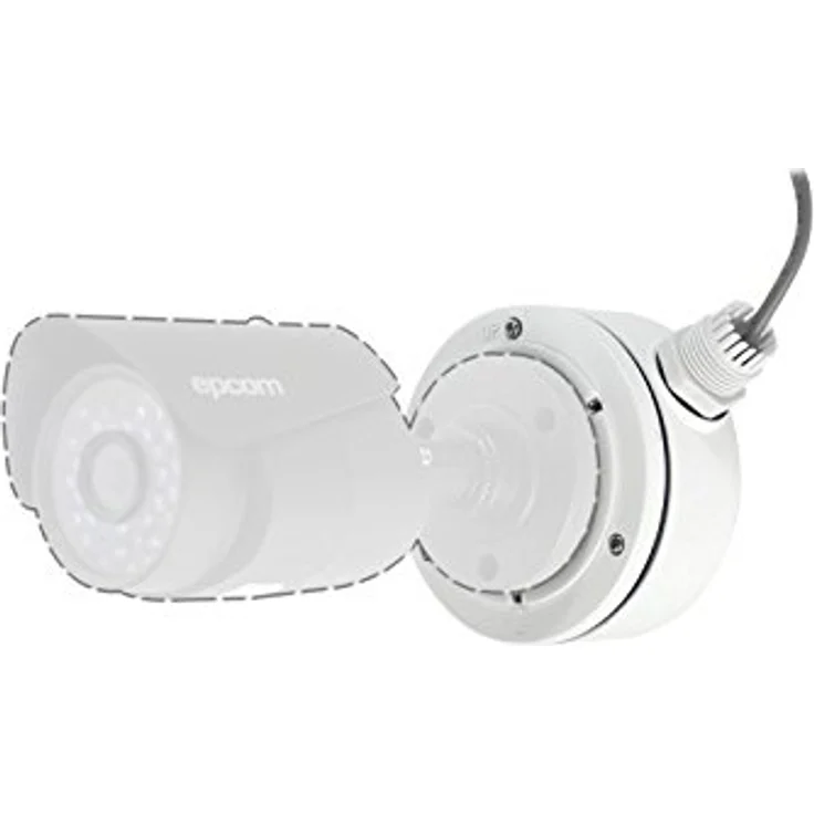 HIKVISION Abzweigdose Deep Base für DS-1280ZJ-XS IP Netzwerk Bullet Kamera – Weiß – Bild 4