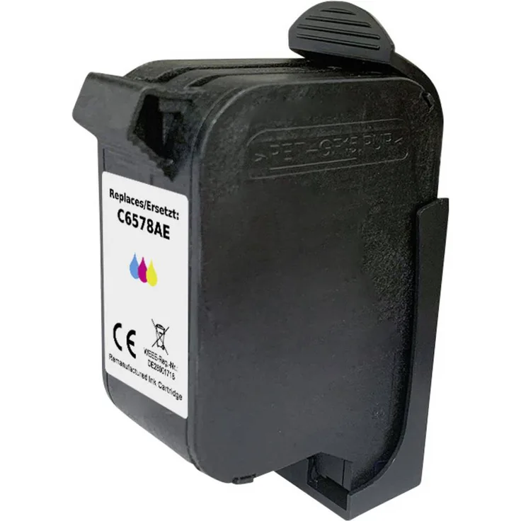 Renkforce Druckerpatrone ersetzt HP 78, C6578A, kompatibel, Cyan, Magenta, Gelb, RF-I-HP78CMY