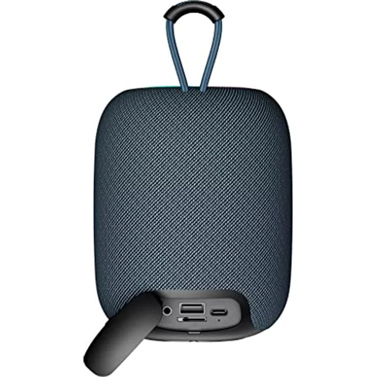 CANYON Bluetooth-Lautsprecher BSP-8 grau, 10 W Leistung, BT 5.2, RGB-Hintergrundbeleuchtung, TWS-Funktion – Bild 4