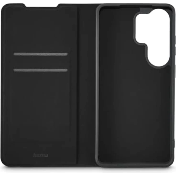 Hama Smartphone-Hülle Daily Protect für Samsung Galaxy S26 Ultra, klappbar, Standfunktion, zwei Kartenfächer, Anti-Rutsch-Oberfläche, schwarz – Bild 4