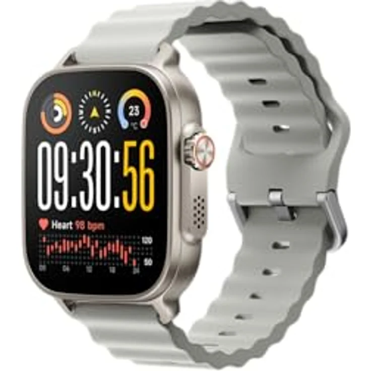 realme Watch 5 RMW2501, Smartwatch in Titan Silber mit fortschrittlichen Fitness- und Gesundheitsfunktionen – Bild 3
