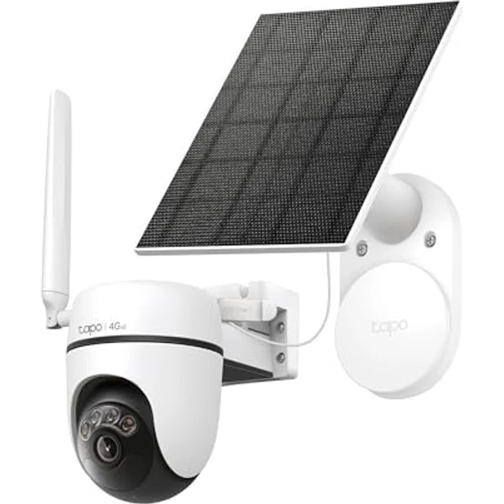 Tapo C615G KIT 4G LTE Überwachungskamera, 360° 2K-3MP Farbnachtsicht, kostenlose KI-Erkennung, 2-Wege-Audio, IP65, lokaler und Cloud Speicher – Bild 2
