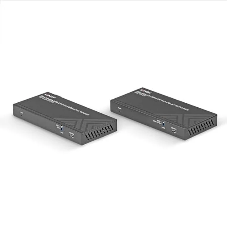 LINDY 150m Cat.6 HDBaseT KVM Extender, HDMI 4K60, USB 2.0 & IR, Schwarz – Bild 5