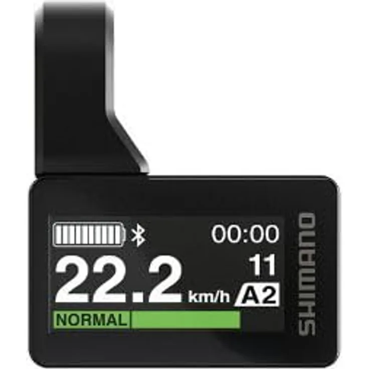SHIMANO Cycle Computer SC-EN600 31,8MM, Fahrradcomputer in Schwarz