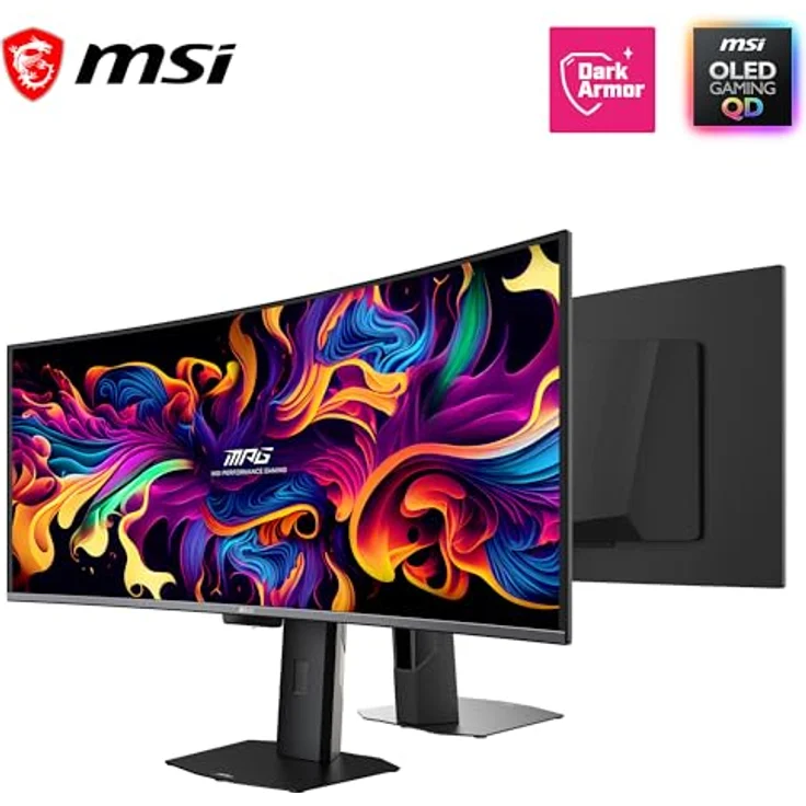 MSI MPG 341CQRDE QD-OLED X36 Gaming Monitor - 360Hz, 0,03ms GtG – Bild 2