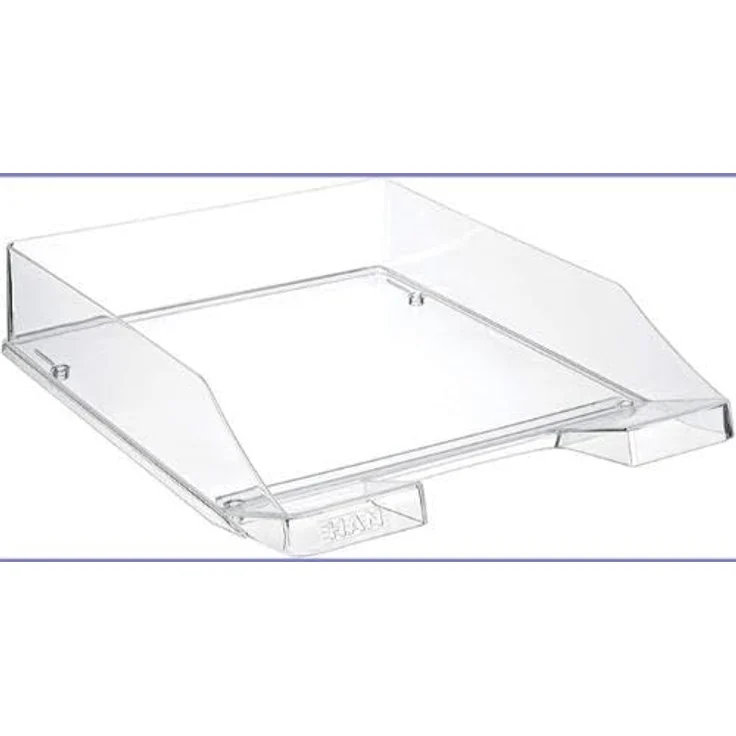 Han Briefablage 1026-x-23, Klassik transparent, A4, glasklar, stapelbar, Kunststoff – Bild 2