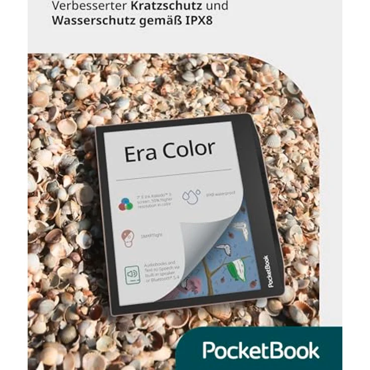 PocketBook E-Book Reader Era Color, 7", 32 GB, Kupfer, Stormy Sea – Bild 3