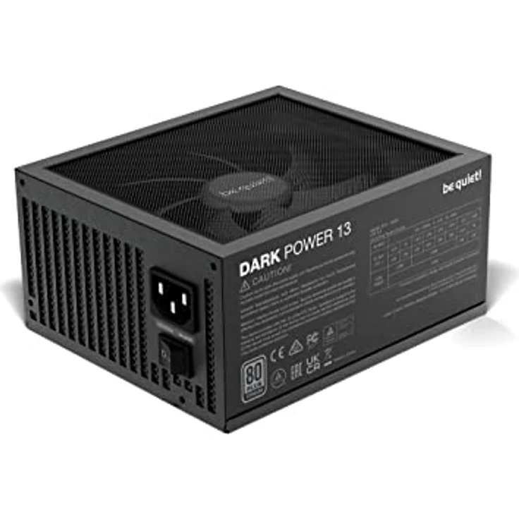 be quiet! Dark Power 13 750W, ATX 3.0, 80 PLUS Titanium, modular Netzteil, PCIe 5.0 und PCIe 4.0 Grafikkarten, 12VHPWR Kabel enthalten, Silent Wings-Lüfter, BN333 – Bild 3