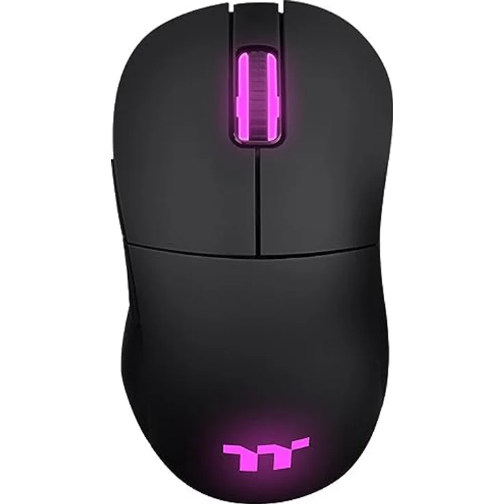 Thermaltake TT GMO Damyses RGB wireless bk (Kabellos), Maus, Schwarz – Bild 1