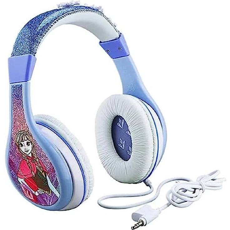 Disney Eiskönigin 2 - Frozen 2 Kopfhörer mit kindgerechter Lautstärkebegrenzung und verstellbarem Kopfband - eKids FR-140V2 – Bild 2